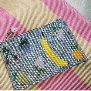 Unique Glass Bead Fruit Salad Wallet 🍓🍋🍇🍊